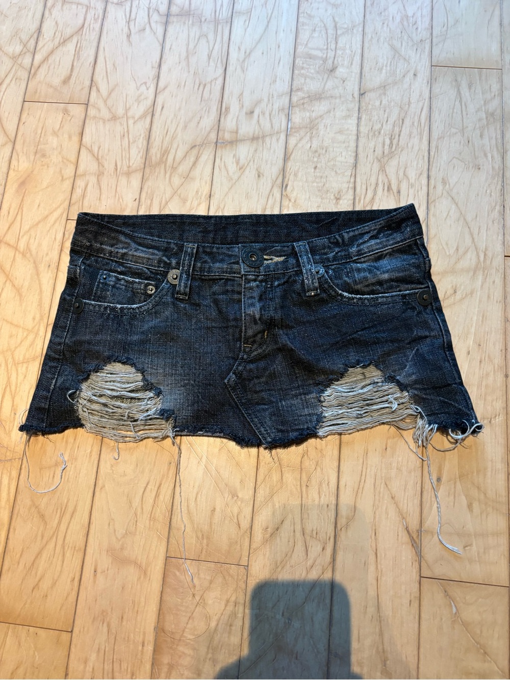 Vintage DIA Japanese denim mini skirt